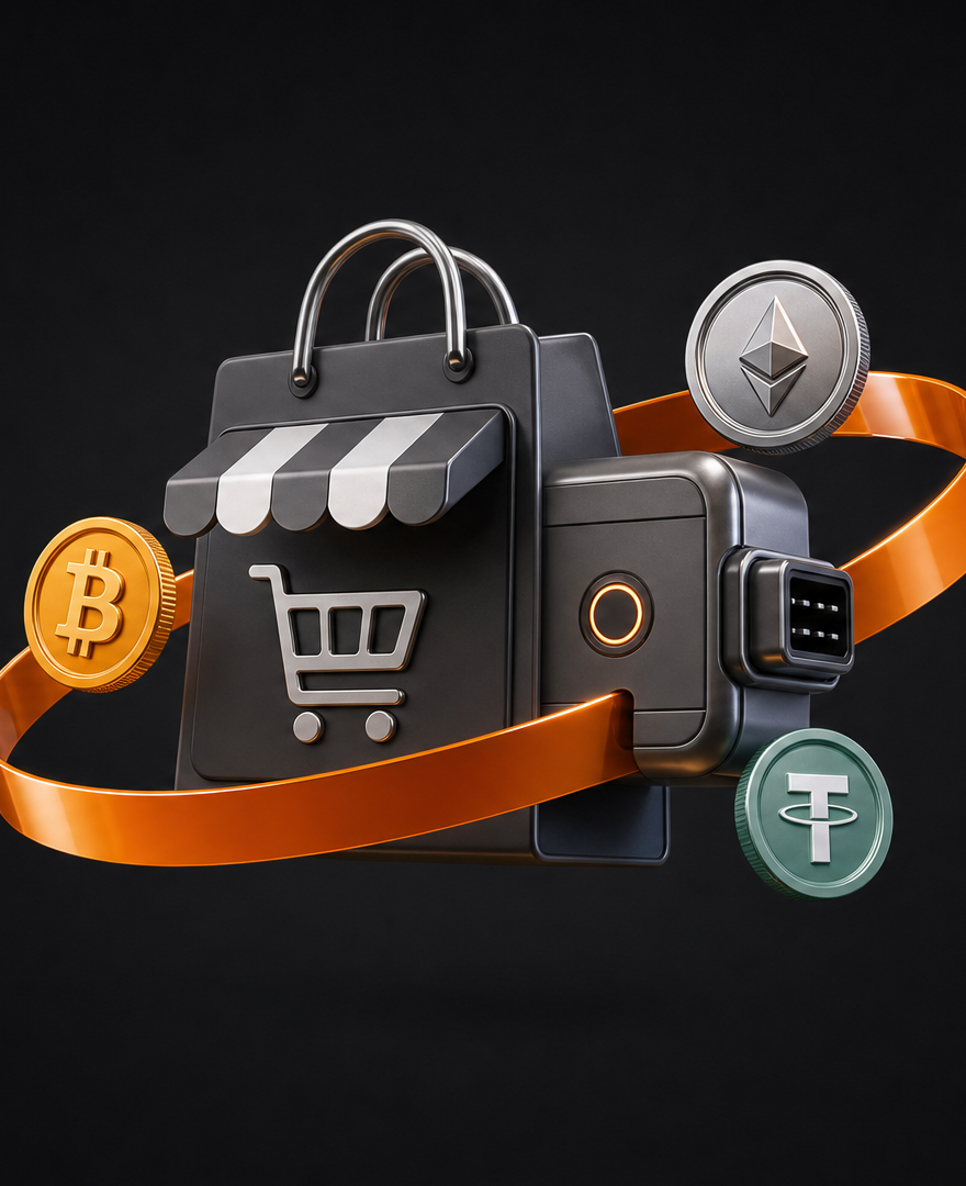 Shopify crypto payments plugin and API cover