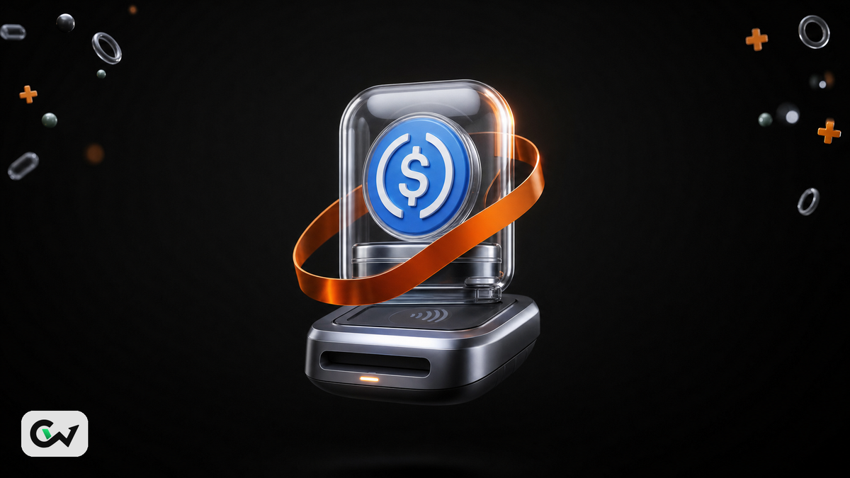 Cryptoway USDC payment terminal