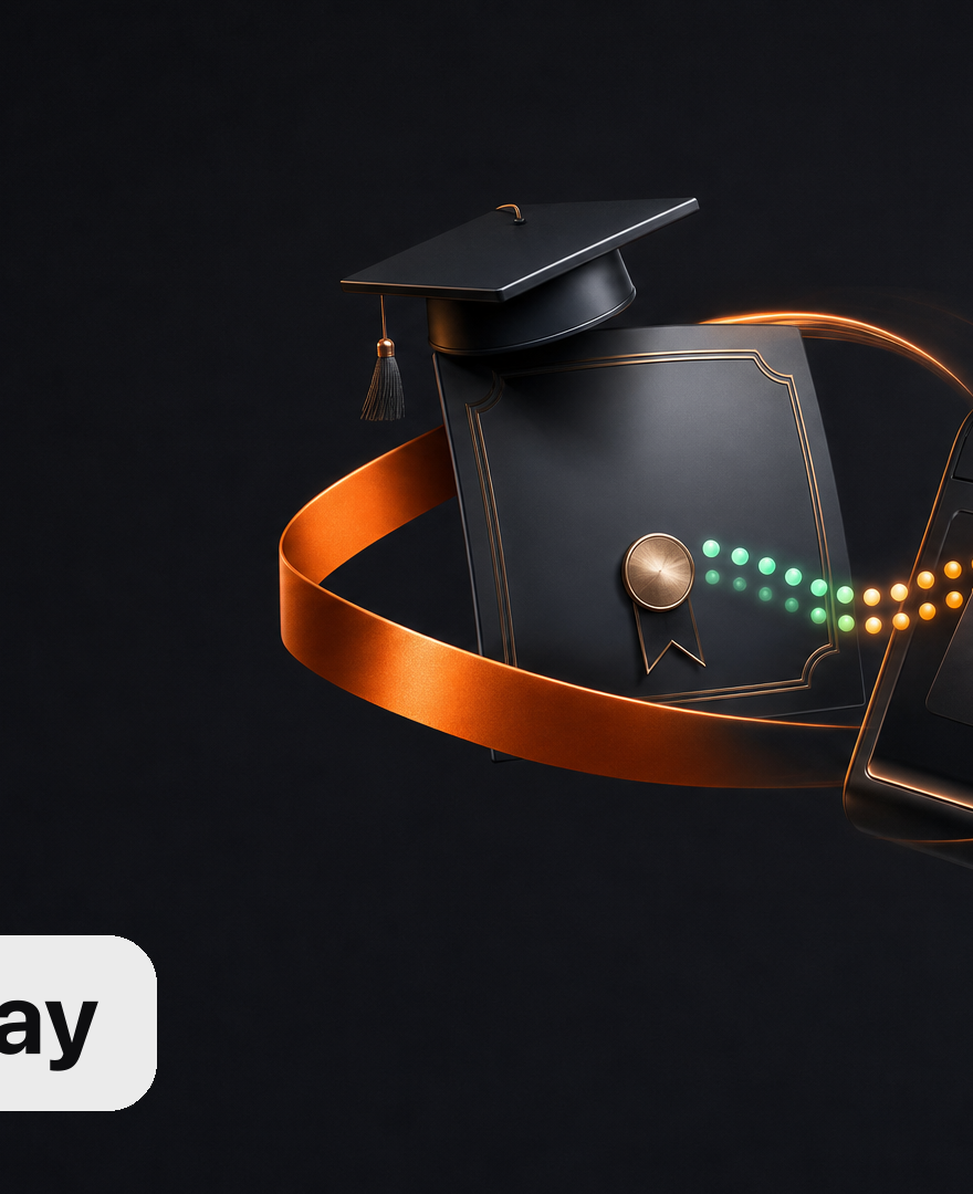 Cryptoway crypto payments for online courses hero