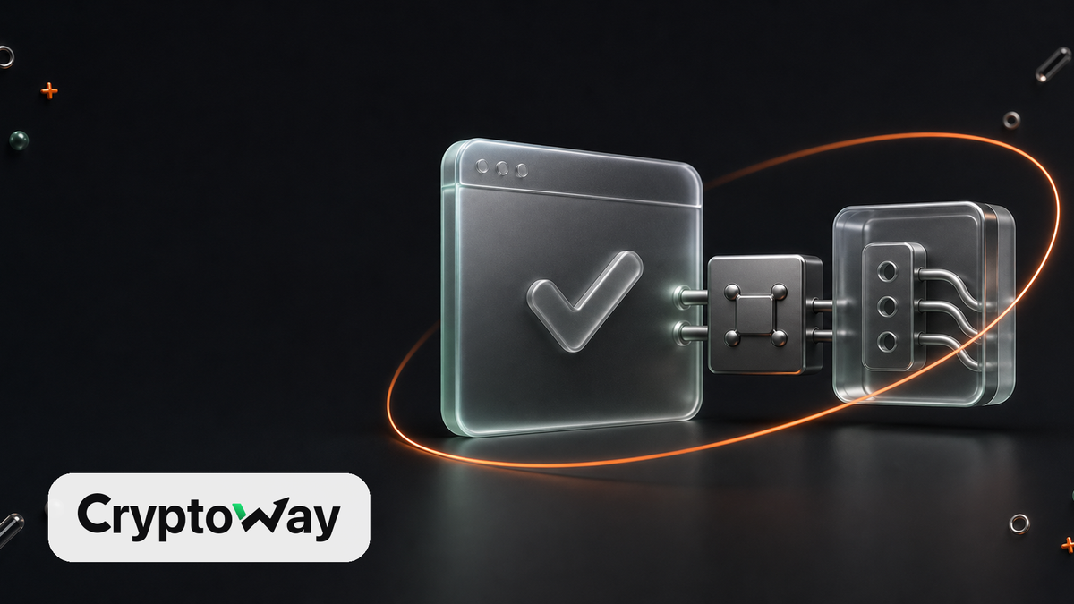 Cryptoway cover: payment page or API for crypto payments