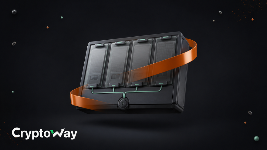 Cryptoway cover: franchise revenue controls