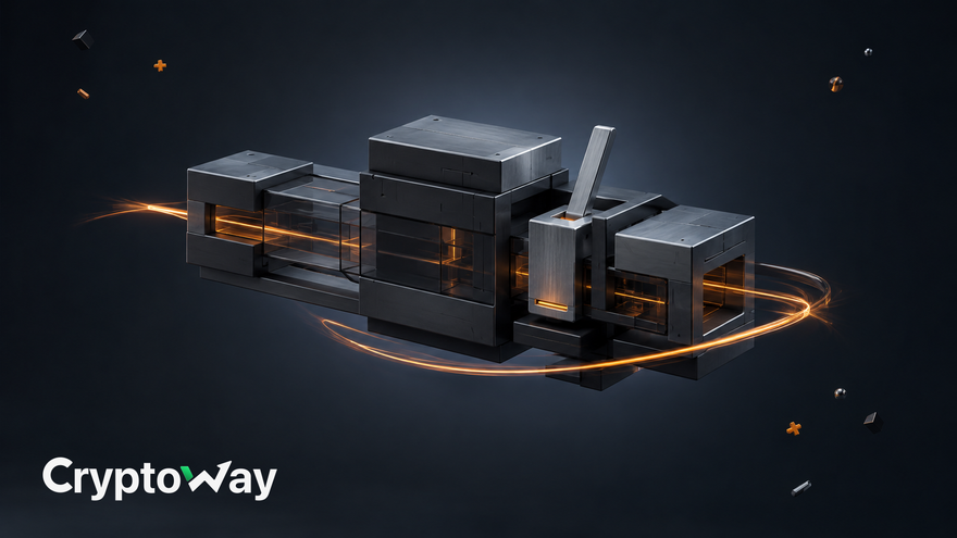 Cryptoway cover: automated payment flow with manual exception control