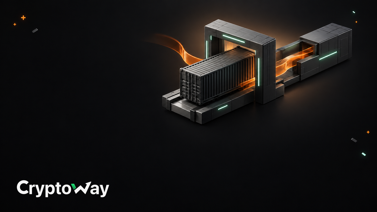 Cryptoway kapağı: gümrük ve liman gideri ödeme kontrolü